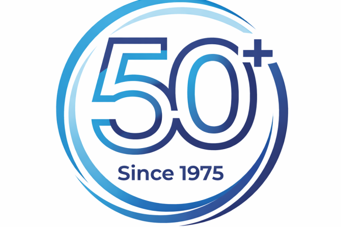 Low Vision Specialists of Maryland & Virginia 50+ years logo with blue circular design and ‘Since 1975,’ highlighting long-standing expertise in advanced low vision care.